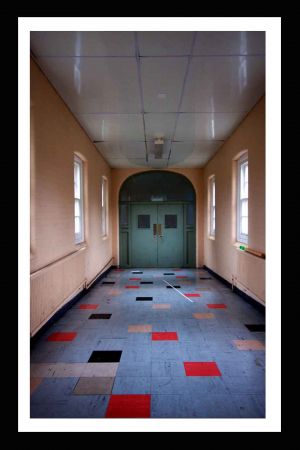 Hallway leading to The Boot Room 